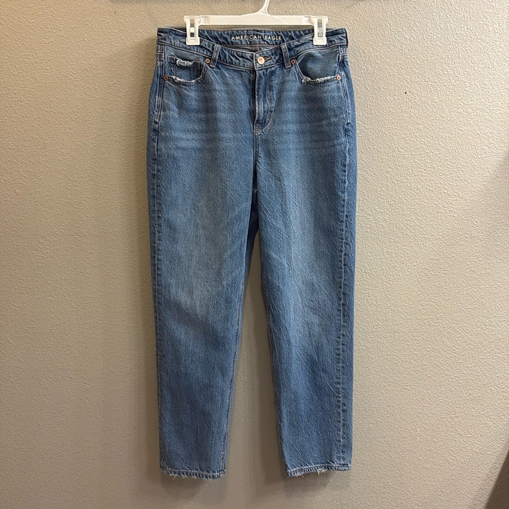 American Eagle Outfitters Straight Leg Blue Jeans